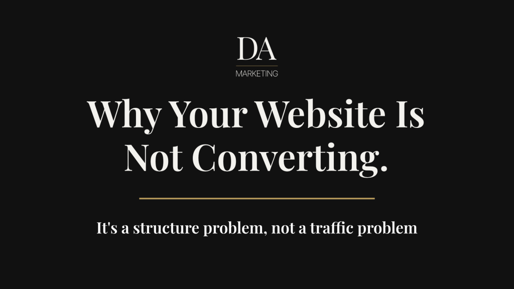 why your website is not converting visitors into leads